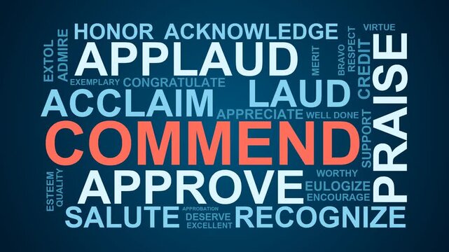 Commend Word Cloud