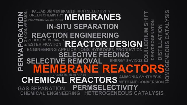 Membrane Reactors Word Cloud
