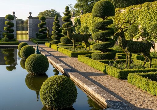 Emerald Gardens: Sculpted Nature's Dream