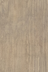 Fototapeta premium Light wood seamless background texture. Top view of beige wooden floor grain pattern.
