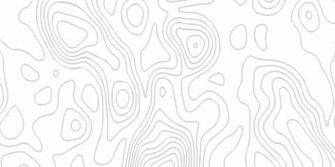 white topography map geography relief diagram texture design. Topography white background and black line world map texture design. Lines Topographic contour lines grid map seamless pattern. © MDFAIMIDULISLAM