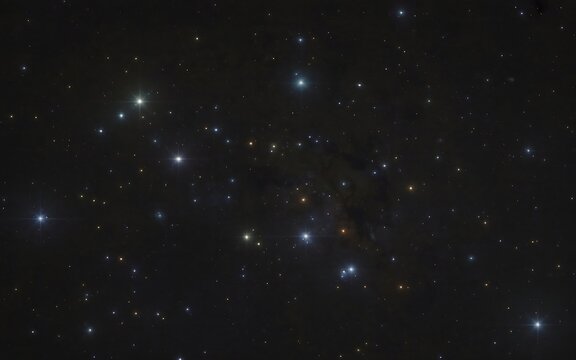 Expansive View of a Brilliant Star Field Captured in the Deep Dark Void of Outer Space