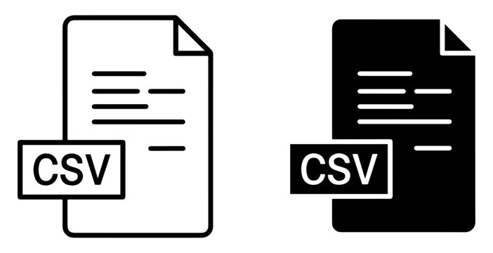 download csv file icon
