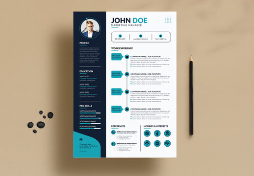 Resume Template Layout