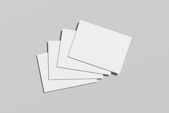 Postcard Blank Mockup