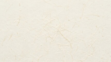 Fototapeta premium Minimalist light cream handmade paper texture with subtle fibers, off white