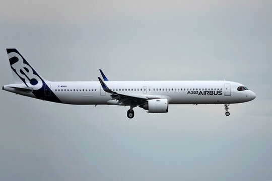 Los Angeles, California - July 10, 2026: New Airbus A321 XLR