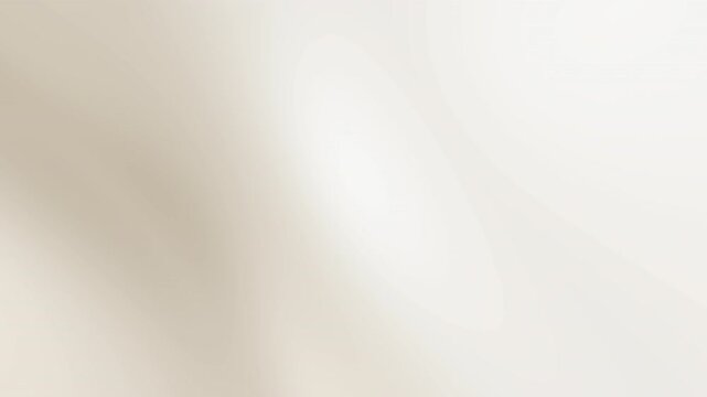 Clean soft blurred abstract background with smooth light gradient in white and off white for premium cosmetic template