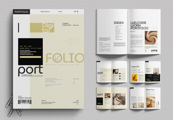 Portfolio Brochure Template