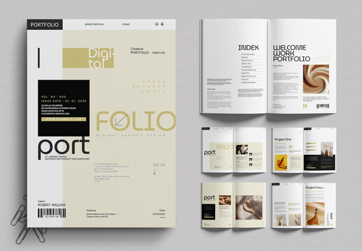 Portfolio Brochure Template