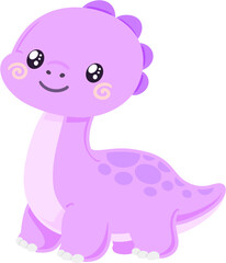 brachiosaurus character illustration  © YEJI LEE