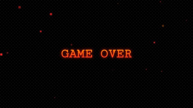 Game Over Screen in Digital Gaming A Visual Representation of Defeat and the End of a Playthrough