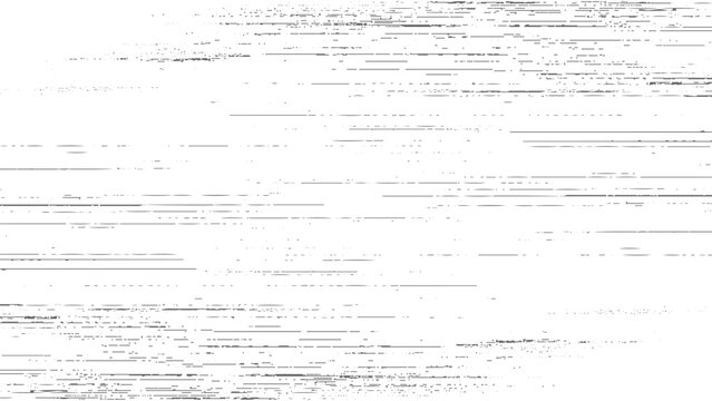Distressed horizontal line texture, grunge pattern with thin broken grey strokes on a white background, abstract weathered surface overlay