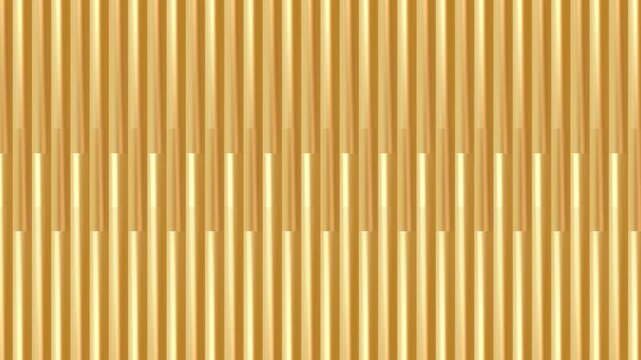 Golden Vertical Bars Shimmering Background