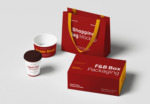 F&B Branding Set Mockup