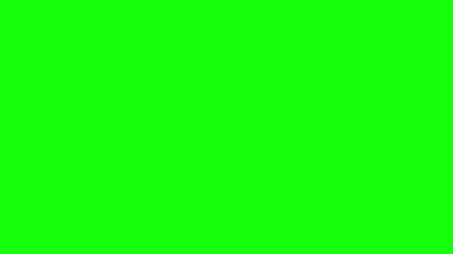 Professional green screen studio setup for video production. Chroma key backdrop used for seamless visual effects editing.