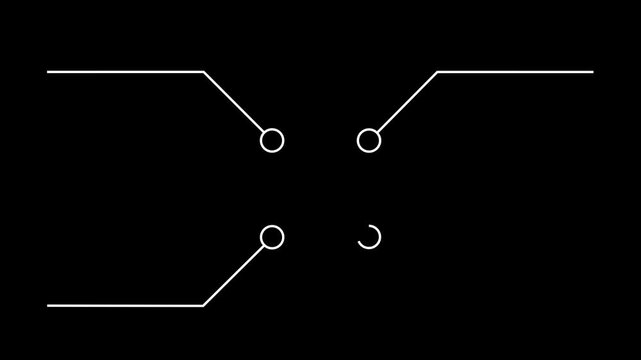 Four Call out Hud design,, Four HUD Elements Network Connection, , Social Network Isolated Flat Line Icon. molecule icon. compound of molecular structures Alpha.Data Cables Transferring Information.
