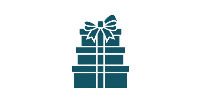 Stack of Gift Boxes Vector Icon
