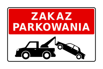 znak zakazu parkowania © robert6666