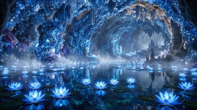 Crystal Cave Blue Lotus Loop