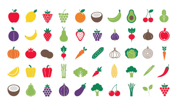 Healthy Produce Collection For Grocery.