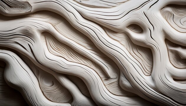 Bleached Driftwood Texture Background