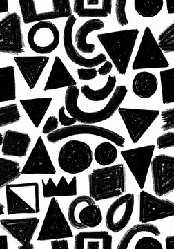 Ink Strokes of Abstract Play