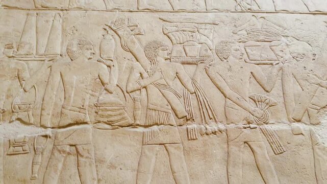 Mastaba of Kagemni, one of the noble tombs at Saqqara.