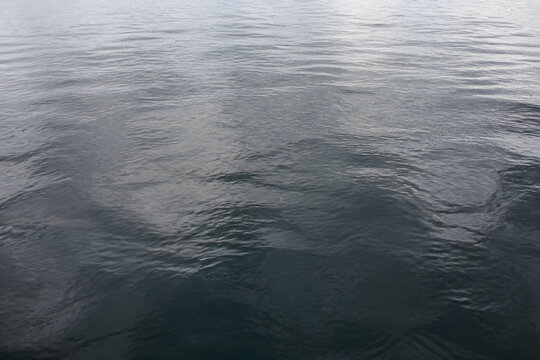 Calm gray water surface texture background