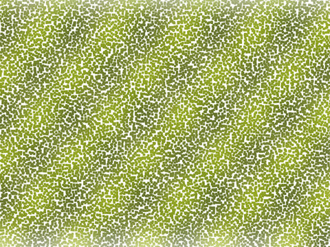 Abstract green and white pixelated mosaic background with a gradient effect