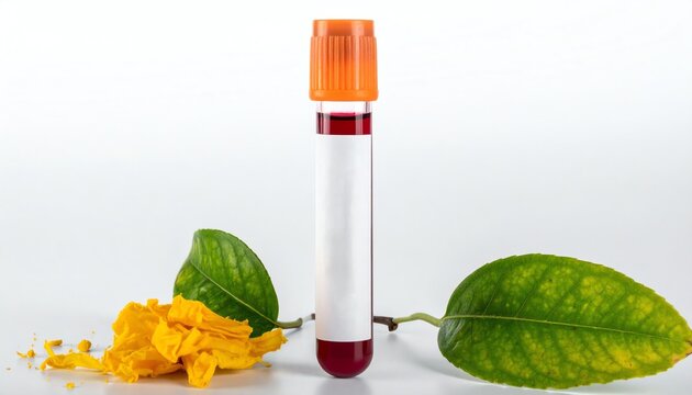 Blood Collection Vacuum Tube with Gold Top Cap for Medical Laboratory Test