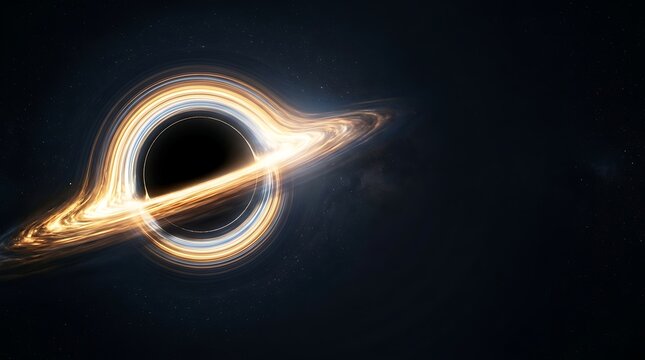 Glowing black hole with accretion disk in dark cosmic space
