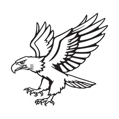 Fototapeta premium Adobe Illustrator Eagle Vector 