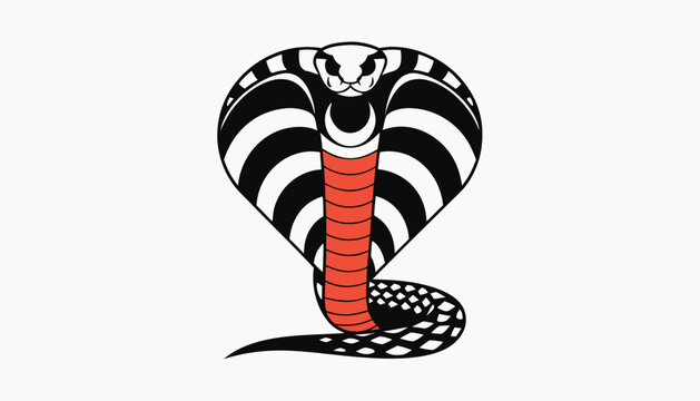 vector illustration of cobra 