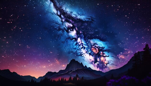 Sierra Eastside Milky Way