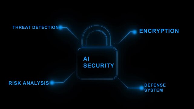 Secure Lock Icon Representing Internet Cyber Security Network VPN Scam Prevention Cyber Crime Protection Information Privacy Defense Concept