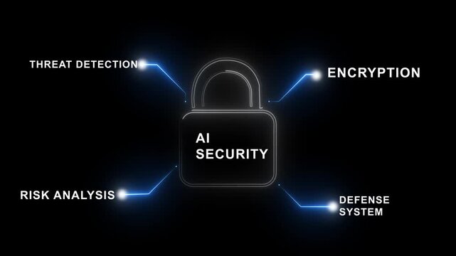 Secure Lock Icon Representing Internet Cyber Security Network VPN Scam Prevention Cyber Crime Protection Information Privacy Defense Concept