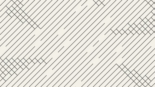 Abstract geometric line pattern with intersecting diagonal lines