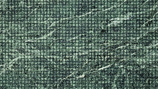 Abstract background with green snones wall grain grunge  texture with checkered surface for web banner template or wallpaper design