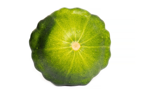Ripe squash on a white background. GreenDisk