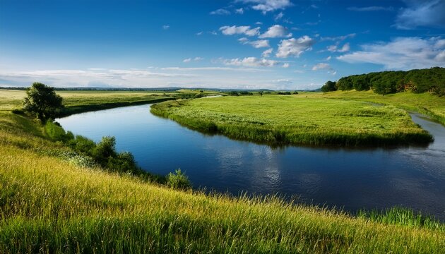River In The Meadows