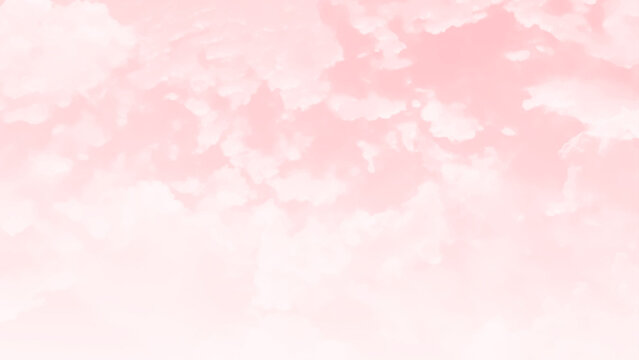 sun and cloud background with a pastel colored
