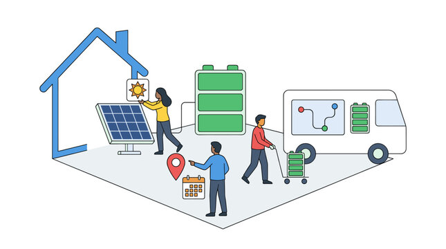 Solar energy system installation and management
