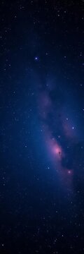 Starry Night Sky Filled with Vibrant Galaxies, celestial, night sky
