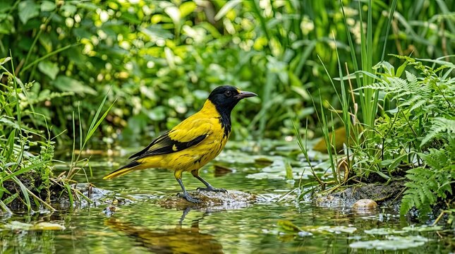 red winged blackbird