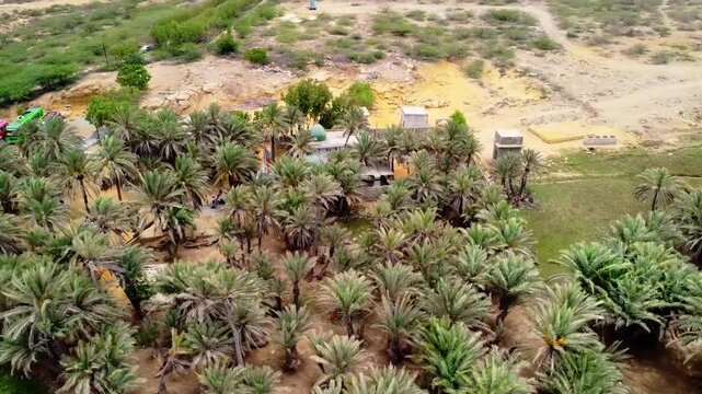 Drone Flyover of Chota Noorani Hills and Dhabeji Nature Landscape