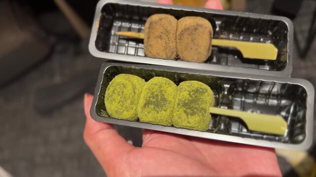 Japanese Dango Sticks Mochi Sweets