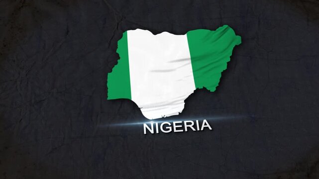Nigeria Map Animation 4K