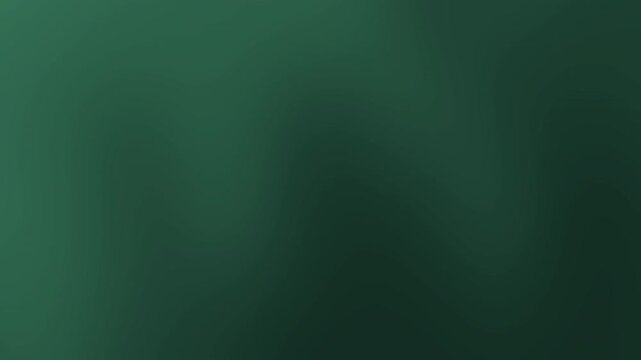 4K Abstract Deep Forest Green Cinematic Gradient Motion Background Loop for Video Overlay. Concept Animation for Organic Wellness Branding, Nature Presentation and Creative Motion Design Templates