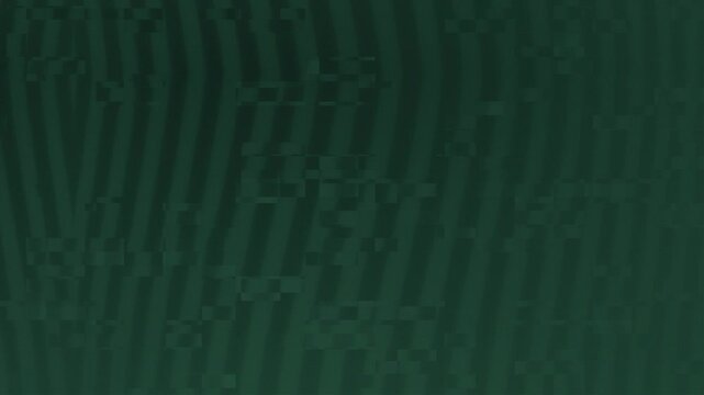 4K Abstract Dark Green Pattern Motion Background Loop for Video Overlay. Concept Animation for Digital Branding, Creative Presentation and Motion Design Templates